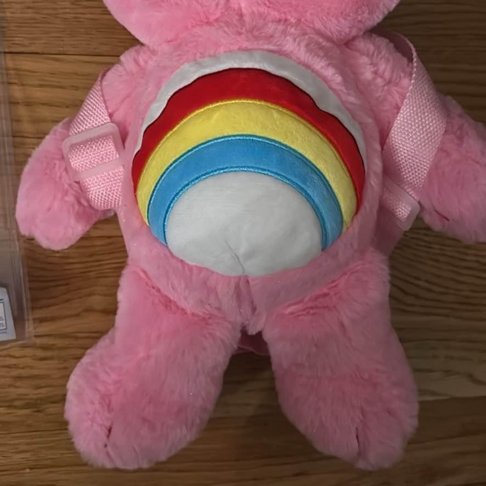 Care Bears Cheer Bear Plush Backpack - Picture 7 of 10